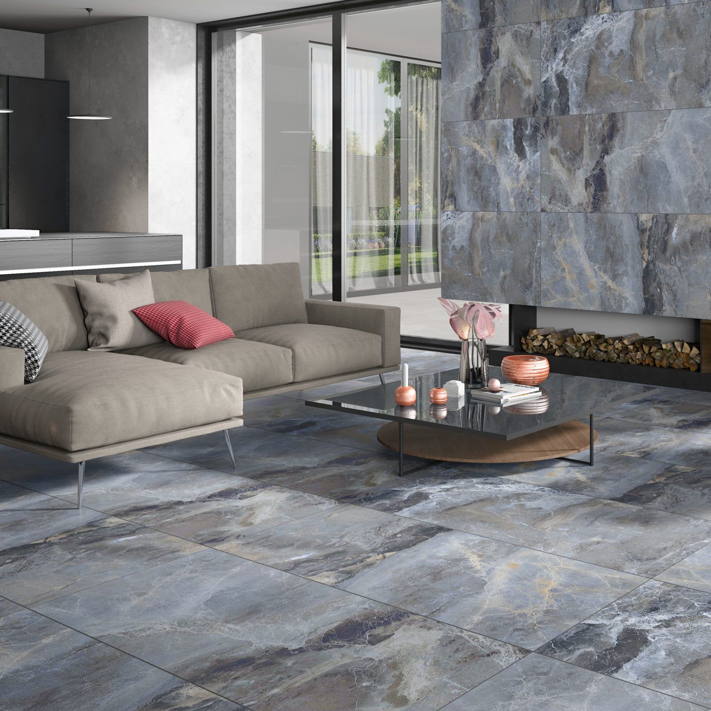 Quantico Grey Matt Porcelain Tile
