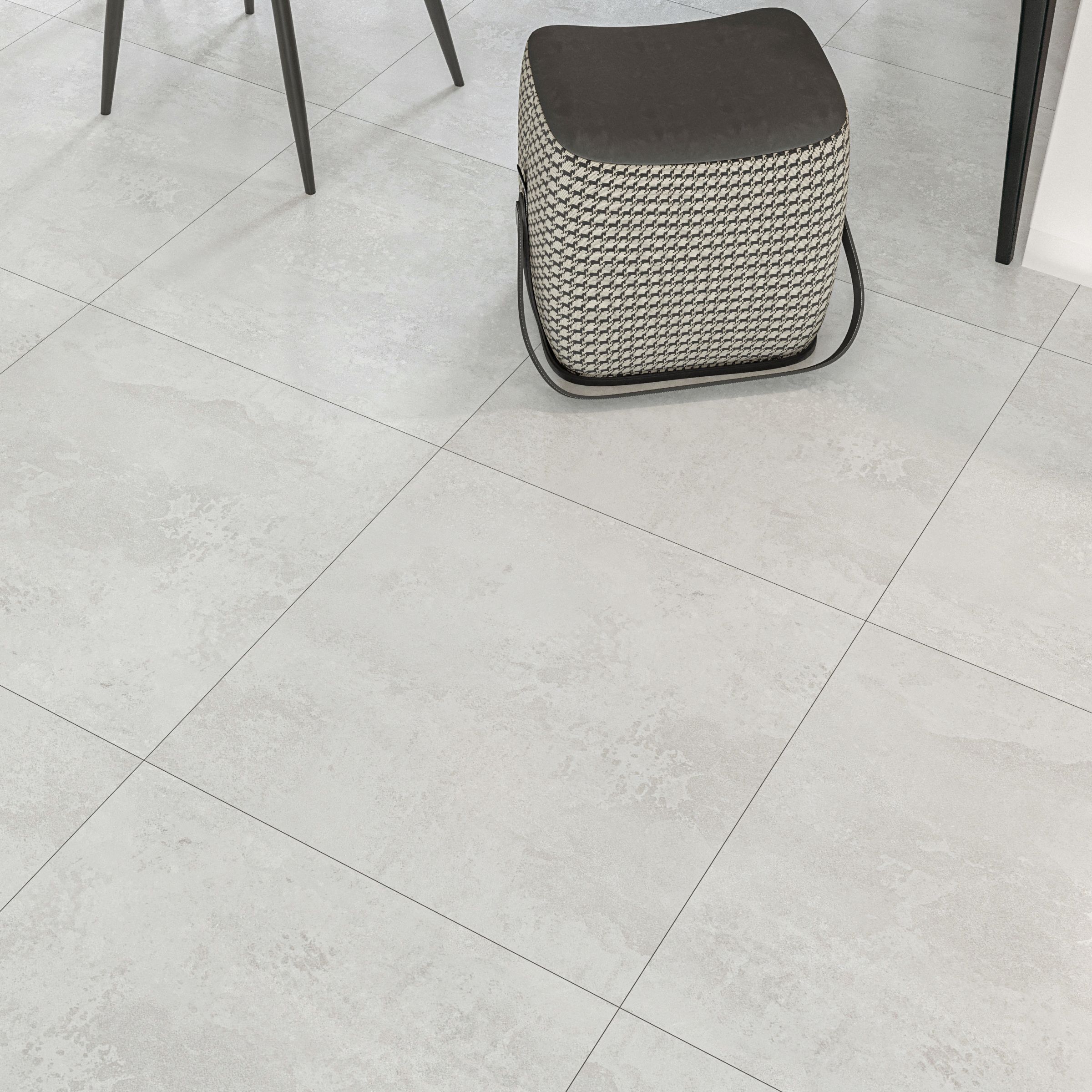 Sorrento White Glazed Porcelain Tile