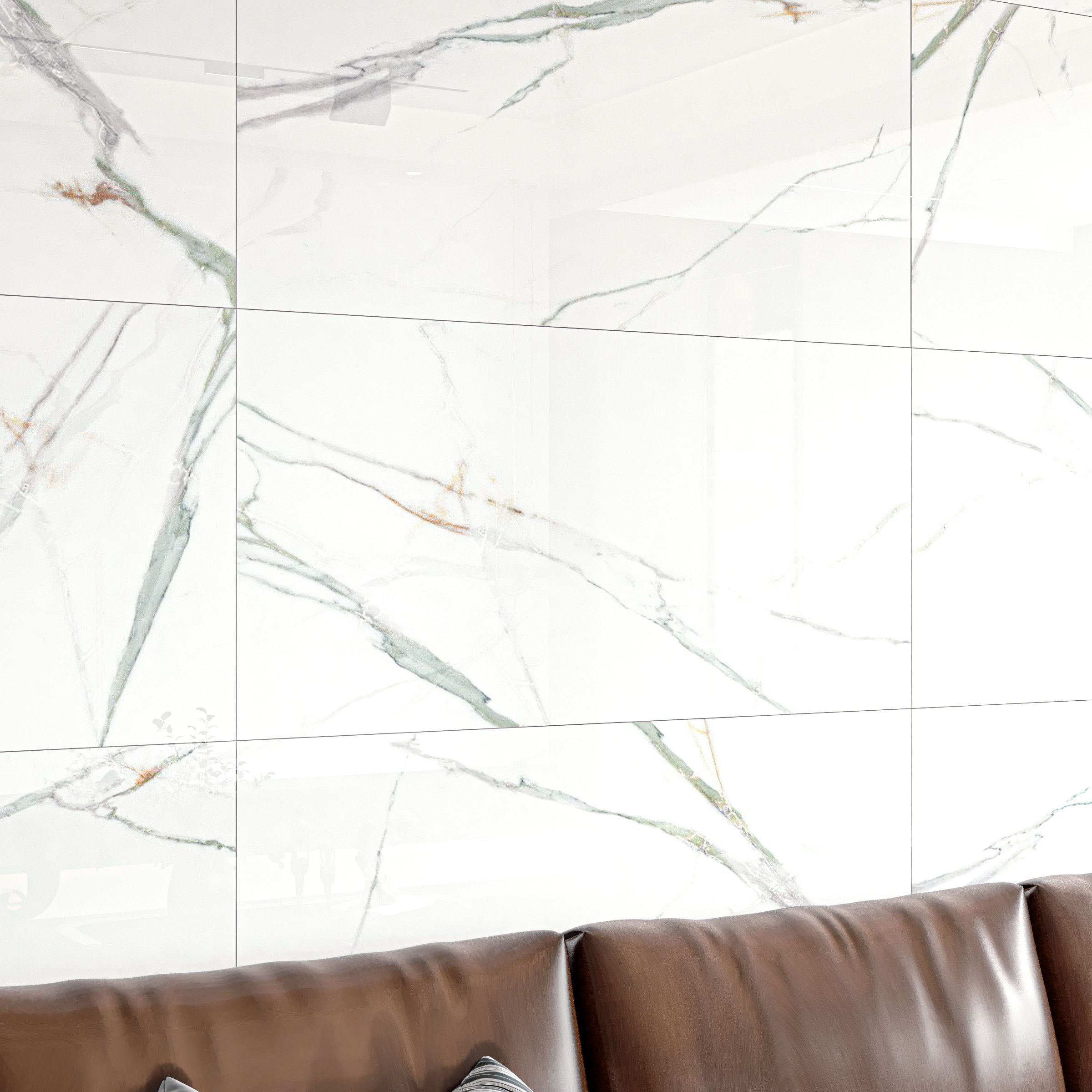 Vercelli™ Emerald Polished Porcelain Tile