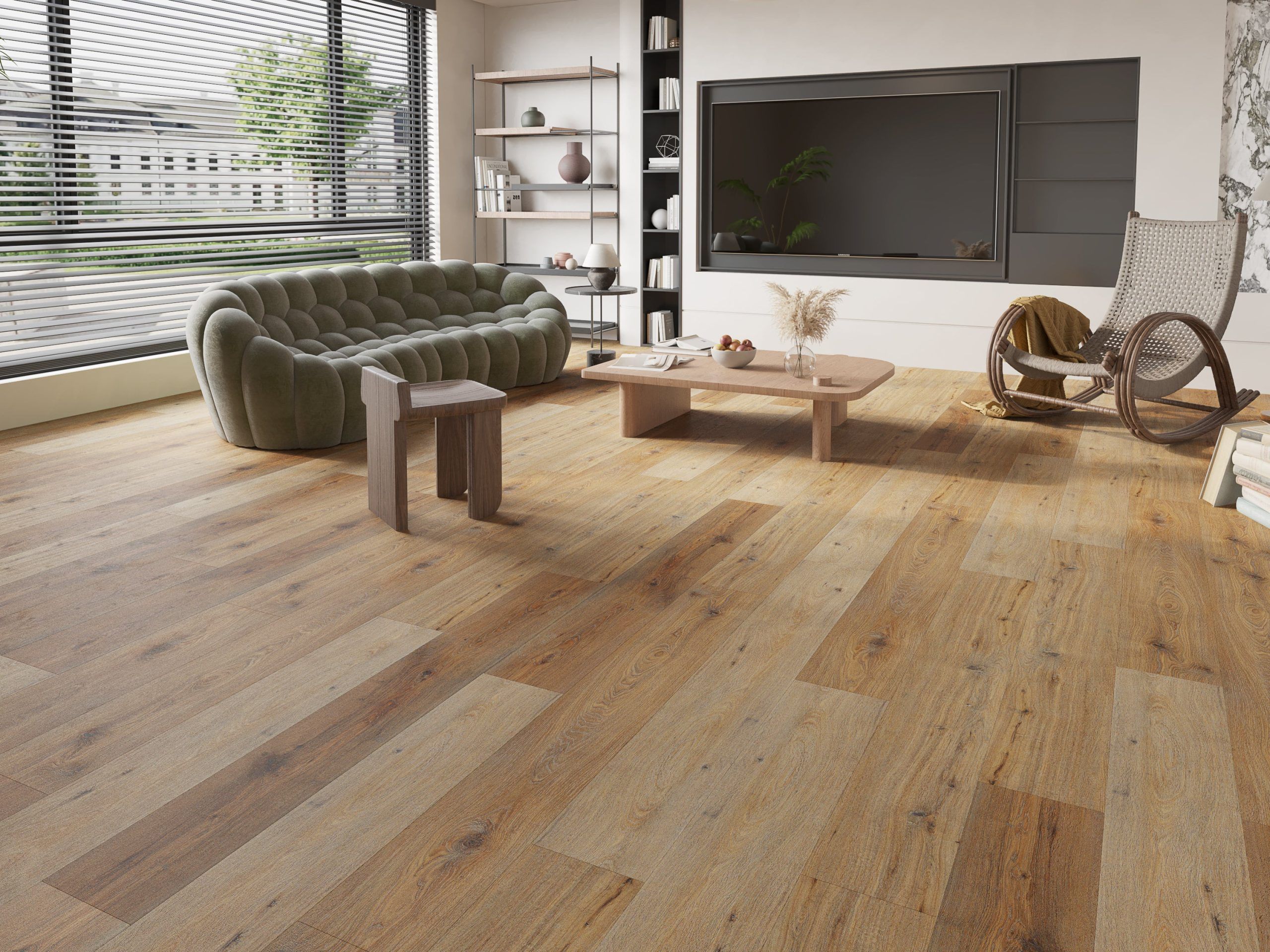 LVT Dry Back Sandy Oak Tile