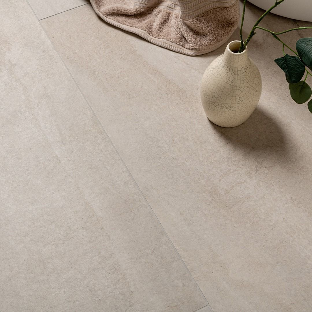 Nova Ivory Matt Stone Effect Tiles - Image 3