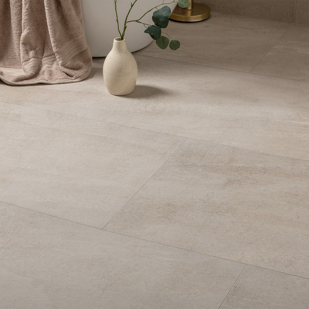 Nova Ivory Matt Stone Effect Tiles - Image 5