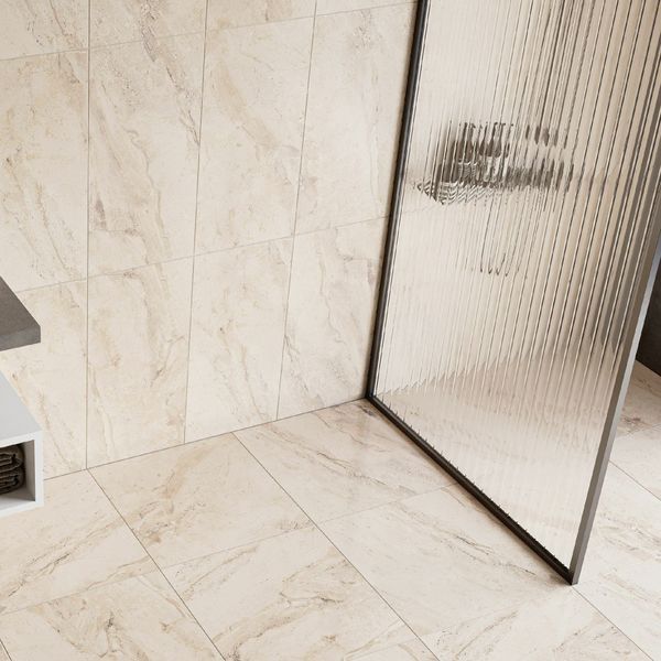 Lucia Cream Marble Effect Tile