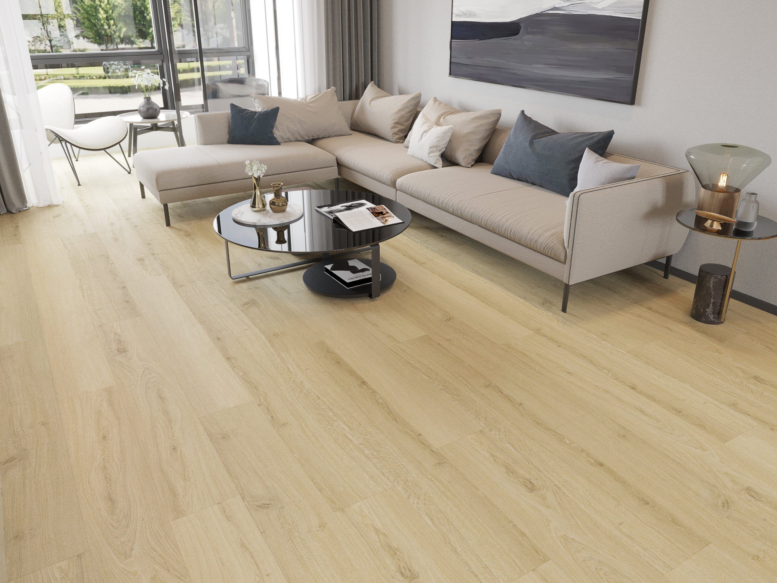 SPC Click Nebula White Tile
