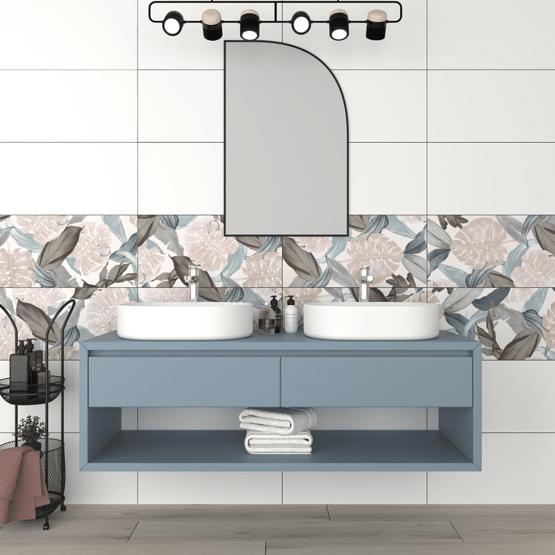 Cloud White Glossy Indoor Wall Tile