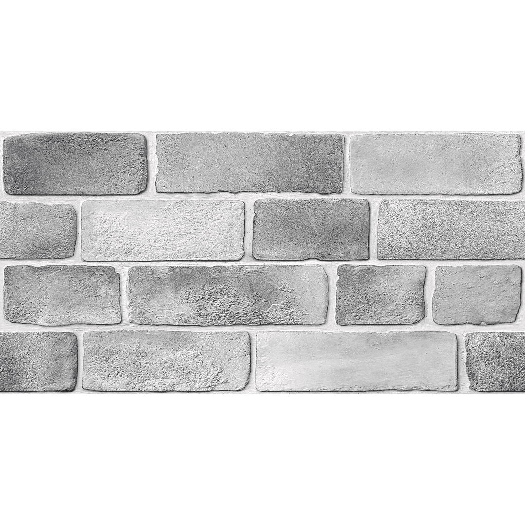 Grey Brick Stone Tile